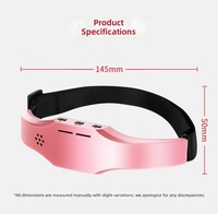 Masseur électrique professionnel pour la tête à usage domestique, pour soulager les maux de tête et les migraines, avec fonctions de chaleur et de sommeil