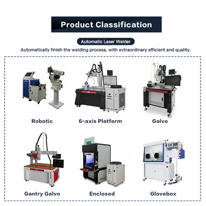 Mesin las Laser <span class=keywords><strong>Platform</strong></span> otomatis Pendulum tunggal dan ganda 150W/1500w untuk komponen elektronik - Product Image 3