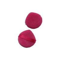 Bouffée de poudre pour le visage de maquillage cosmétique pour femmes Customized Triangle Soft Makeup Powder Puff