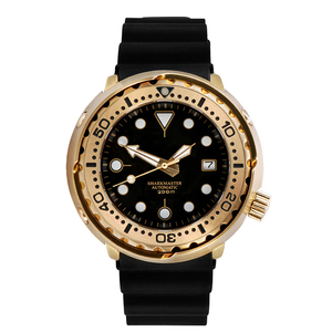 Reloj de Lujo para Hombre, Reloj de Buceo con Resistencia al Agua de 200 m, Relojes Mecánicos de Bronce para Hombre - Product Image 1