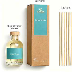 Difusor de Aromas Qihuadun Fragrance Serene Breeze, Aroma Natural de Sal Marina y Algas Marinas, Difusor de Aromas para Interiores, Caja de Regalo - Product Image 5