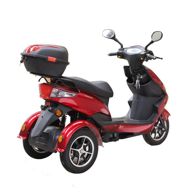 New Style 3-Wheel Open Body Electric Tricycle Scooter with 500W Motor and 40-45km Range for Mobility-impaired People