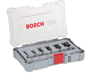 Jeu de 6 fraises droites en carbure de tungstène revêtues d'AlTiN pour <span class=keywords><strong>défonceuse</strong></span> et machine de finition - Product Image 1