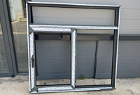Ventanas Corredizas de Aluminio Personalizables con Tecnología LowE, Ventanas Corredizas de Aluminio con Doble Acristalamiento para el Hogar, Barra de Seguridad