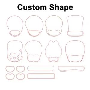 Wholesale Custom Mouse Pad With Wrist Rest for Office Promotion Business Desk Rubber PVC Printing Logo Eva Mousepads - Product Image 5