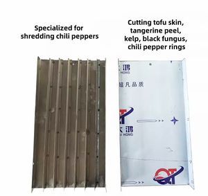 Pequeño hongo negro eléctrico Tofu piel mandarina Peel Kelp Chili Pepper trituradora máquina cortadora - Product Image 3