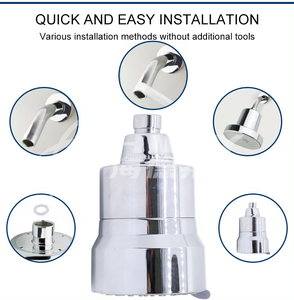 Meilleure cartouche filtrante à charbon actif détachable Filtre à eau <span class=keywords><strong>de</strong></span> <span class=keywords><strong>douche</strong></span> à plusieurs étages pour <span class=keywords><strong>pommeau</strong></span> <span class=keywords><strong>de</strong></span> <span class=keywords><strong>douche</strong></span> - Product Image 3