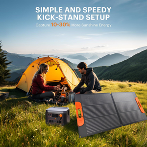 Paneles Solares Portátiles Plegables de 110W, Bolsas Plegables para Camping, Energía Sostenible Fotovoltaica JZK--G110-2, Paneles Solares en Venta JZK--G - Product Image 2
