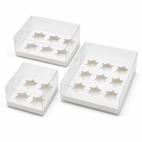 Offre Spéciale : Boîtes d'emballage transparentes pour muffins, gâteaux et cupcakes avec couvercle en plastique – Idéales pour les cheesecakes et autres produits de boulangerie