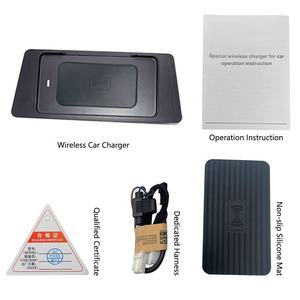 แผ่นชาร์จเร็ว Seemarket ที่ชาร์จไร้สายแม่เหล็กในรถยนต์ 15W ป้องกันไฟลุก 1 QC3.0 ใช้ได้กับ Toyota Hilux 2018-2025 100% - Product Image 3