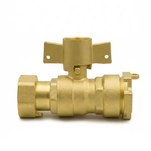 วาล์วบอลแบบหมุนเปิด-ปิด YOD Brass ขนาด 2 นิ้ว ถึง 3 นิ้ว แบบ NPT BSPT พอร์ตมาตรฐานเต็มรูปแบบ สำหรับระบบน้ำ แก๊ส ไฮดรอลิก และระบบ HVAC - Product Image 1