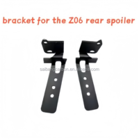 Aileron arrière en fibre de carbone véritable de Style édition avec supports renforcés pour Chevrolet Corvette C8 Z06 2023 2024