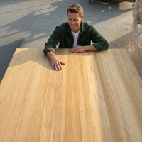 Panneau de bois de Paulownia ultra-léger à chants collés, bois léger pour la construction intérieure de camping-cars, caravanes et bateaux