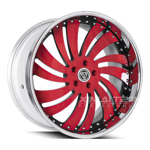 ล้อฟอร์จโครเมียมสั่งทำพิเศษ XINLAI ขนาด 17-26 นิ้ว 5x112 5x120 ขอบเว้า สีทองดำ สำหรับรถ SUV และรถยนต์นั่งส่วนบุคคล - Product Image 4