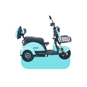 Triciclo eléctrico para pasajeros adultos, triciclo de carga con asiento, triciclo eléctrico de carrocería abierta, scooter de tres ruedas con techo - Product Image 1