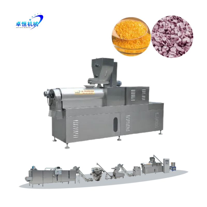 Hot Selling Automatic Breadcrumbs Production Puffed Food CE Panko Bread Crumb Making Machine for Factory