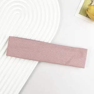 Bandeaux de sport élastiques personnalisés avec logo pour la gym et le yoga, en tissu doux et caoutchouc, style européen et américain, pour hommes et femmes - Product Image 5