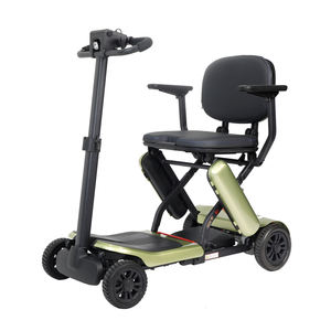 Nouveau Scooter Électrique Pliable Léger 2026 avec Moteur 180W et 4 Roues, Scooter de Mobilité avec Panier pour <span class=keywords><strong>Personnes</strong></span> <span class=keywords><strong>Âgées</strong></span> et Adultes - Product Image 2
