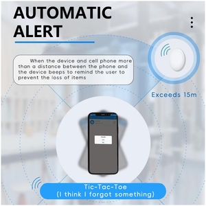 Rastreador de Mascotas Ultrafino con Bluetooth Antipérdida, con Batería de Más de 20 Horas, Alarma Fuerte, Rastreo GPS, Resistente al Agua IP67 para Android IOS, Viajes - Product Image 5