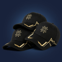 Gorra de béisbol de sarga, bordada, estructurada, con visera curva, ajustable, con logo personalizado, estilo casual, para papá, al por mayor