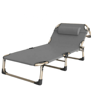 Venta caliente ligero ajustable plegable playa salón cama moderna portátil reclinable Camping cama al aire libre recreación muebles - Product Image 4