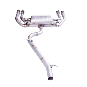Silencieux d'échappement automobile haute performance OEM pour Audi <span class=keywords><strong>S3</strong></span> 2.0T 2014-2023, en acier inoxydable 304, avec système Valvetronic et quatre sorties - Product Image 3