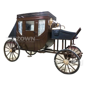 Carruaje Eléctrico Personalizado de Lujo con Interior de Primera Calidad, Vagoneta sin Caballos de 4 Ruedas para Celebraciones y Recorridos Turísticos - Product Image 2