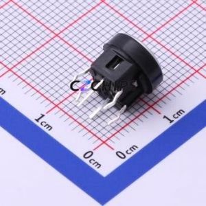 K6-6142D03 Tactile Switch Through hole Component (THT) Switch 1.6N Through Hole 8.4mm 50mA - Product Image 2