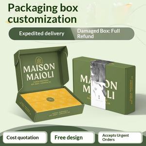 Caja de Cartón Blanca Personalizada, Caja para Zapatos, Caja Corrugada Vacía para Empacar Zapatos y Ropa, Impresión Serigráfica - Product Image 5