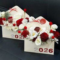 Caja de Regalo Plegable para Flores, Cajas para Ramos de Flores, Caja de Embalaje para Floristería