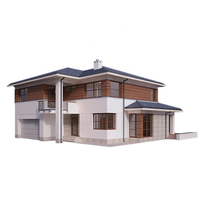 Maison préfabriquée maisons préfabriquées avec Structure En Acier