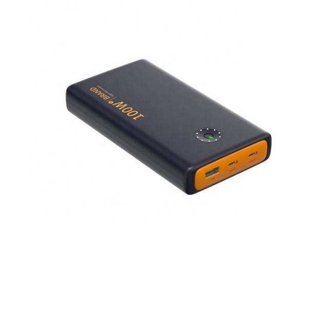 New Listing OEM/ODM PD65/85W Powerbanks for Fast Charging Dual USB Type C Output Portable Power Bank 20000mAh Power Station