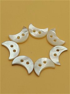 Boucle décorative en forme de lune irrégulière, kit de matériaux pour enfants, accessoires vestimentaires - Product Image 6