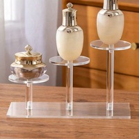 Présentoir à étages en acrylique pour parfums, bijoux, boîtes mystères, objets de collection et petits articles