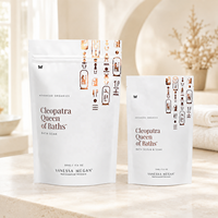 Sachets Doypack Personnalisés à Faible MOQ, Refermables, Impression Numérique, Finition Mate, Anti-humidité pour Trempettes de Bain