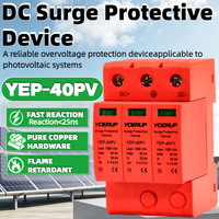 Parafoudres solaires photovoltaïques DC 3P 3 pôles 20kA 40kA T2 500V 600V 800V 1000V 1200V 385V 275V AC