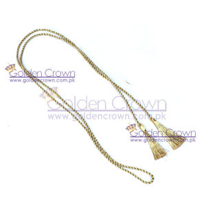 สายโลหะบางพร้อมพู่3.5สายพู่โลหะสีทอง - Product Image 1