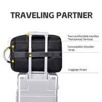 Sac à dos pour ordinateur portable résistant à l'eau pour homme avec logo personnalisable, adapté aux déplacements professionnels, multifonctionnel, sac de voyage de loisirs