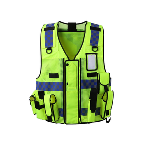 Giubbotto di salvataggio personalizzabile Multi-funzionale <span class=keywords><strong>abbigliamento</strong></span> di sicurezza riflettente per la costruzione di sicurezza giubbotto riflettente - Product Image 2