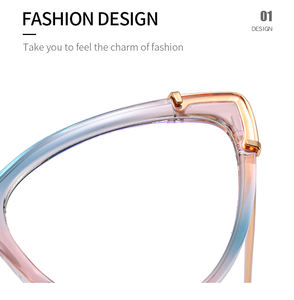 Bueno para <span class=keywords><strong>ver</strong></span> nuevas <span class=keywords><strong>gafas</strong></span> <span class=keywords><strong>de</strong></span> <span class=keywords><strong>moda</strong></span> para <span class=keywords><strong>mujer</strong></span>, montura Cateye a la <span class=keywords><strong>moda</strong></span>, <span class=keywords><strong>gafas</strong></span> ópticas antiluz azul - Product Image 4