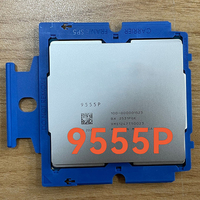 AMDs 9555P 100-000001563 Server CPU 64 Core 128 Thread 3.2GHz Base 4.4GHz Boost SP5 Socket 360W Processor