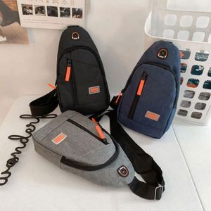 Bolso Bandolera de Nylon de Nuevo Estilo, Bolso de Hombro Individual, Bolso de Mensajero Informal con Orificio para Auriculares para Hombre - Product Image 2