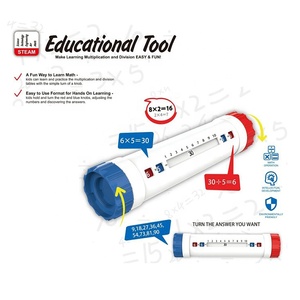 Jouet éducatif pour l'apprentissage des opérations <span class=keywords><strong>mathématiques</strong></span> : Outil pédagogique pour la pratique et l'apprentissage de la multiplication et de la division - Product Image 2