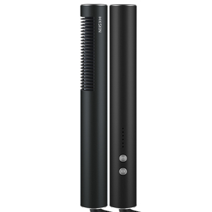Lisseur et boucleur électrique 2-en-1 avec technologie céramique PTC - Utilisation domestique et hôtelière, 5 réglages de température, peigne anti-brûlure - Product Image 5