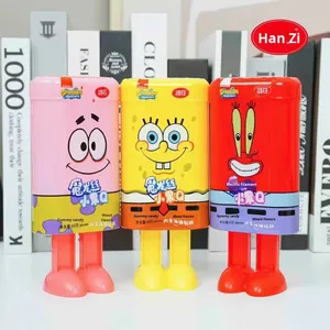 <strong>Crazy</strong> Hair Liquid Candy <strong>Gummy</strong> Fruit Lollipop for Kids Sour Fruit Yogurt Mint Flavored Bottles Bags Available for Wholesale - Product Image 2