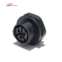 LLT 3pin Connecteur de panneau de fil à vis Connecteur de câble électrique 2 4 5 6 7 8 20 24 3 + 9 Pin Male Plug Female Socket