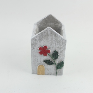 Macetas <span class=keywords><strong>de</strong></span> Cemento para Plantas, Diseño <span class=keywords><strong>de</strong></span> Fábrica, Color Gris, Macetas <span class=keywords><strong>de</strong></span> Hormigón Atemporales para Semillas, Flores, Jardín, Patio y Suelo - Product Image 6