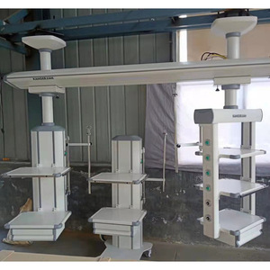 Columna de iluminación quirúrgica Da Cong DQDT, lámpara LED para quirófanos de hospital, montaje en rejilla, alimentación eléctrica. - Product Image 4