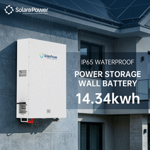 Batterie de stockage d'énergie Solara Power 48V 280Ah LiFePO4 14,34 kWh avec communication CAN, montage mural, batteries en gros - Product Image 4