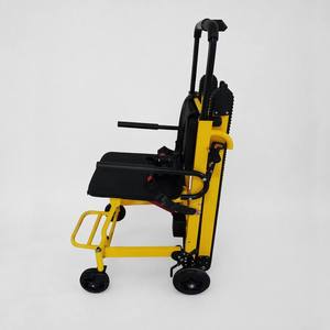 Chaise roulante d'évacuation pliable en alliage d'aluminium pour la remise en état des escaliers, civière d'<span class=keywords><strong>ambulance</strong></span> pour personnes handicapées - Product Image 5